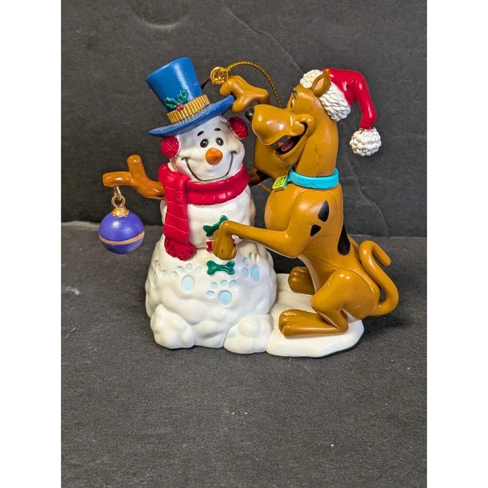 Vintage Christmas Scooby Doo Ornament SET/LOT of 4 Hanna-Barbera